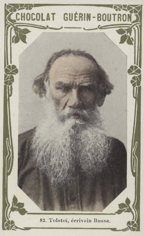 Tolstoi, Russische schrijver door French School