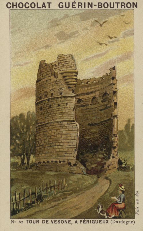 Tour de Vesone, Périgueux, Dordogne door French School