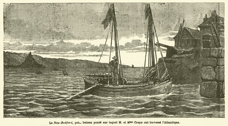 Een Reis Per Boot Over De Atlantische Oceaan door French School