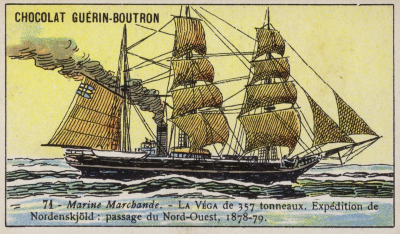 Vega, schip gebruikt tijdens Adolf Erik Nordenskiöld