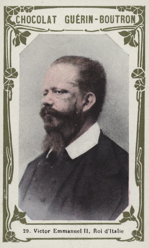 Victor Emmanuel II, Koning van Italië door French School