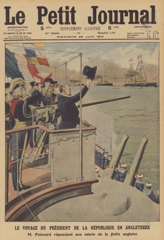 Bezoek van de president van Frankrijk aan Groot-Brittannië door French School