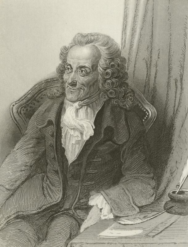 Voltaire, Franse schrijver door French School