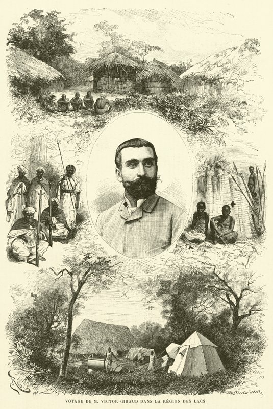 Reis van M. Victor Giraud in de Merenregio door French School