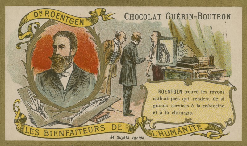 Wilhelm Roentgen, Duitse natuurkundige die röntgenstralen ontdekte door French School
