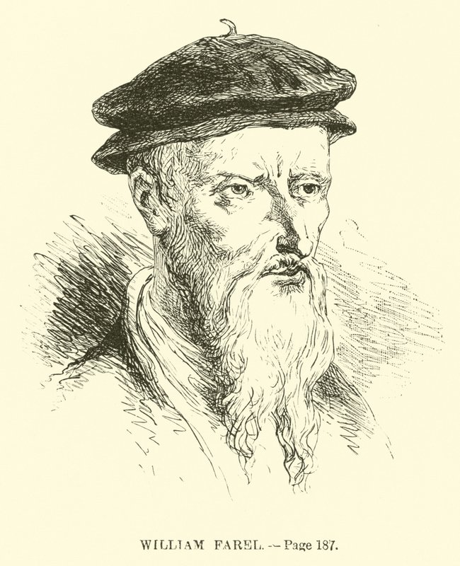 William Farel door French School