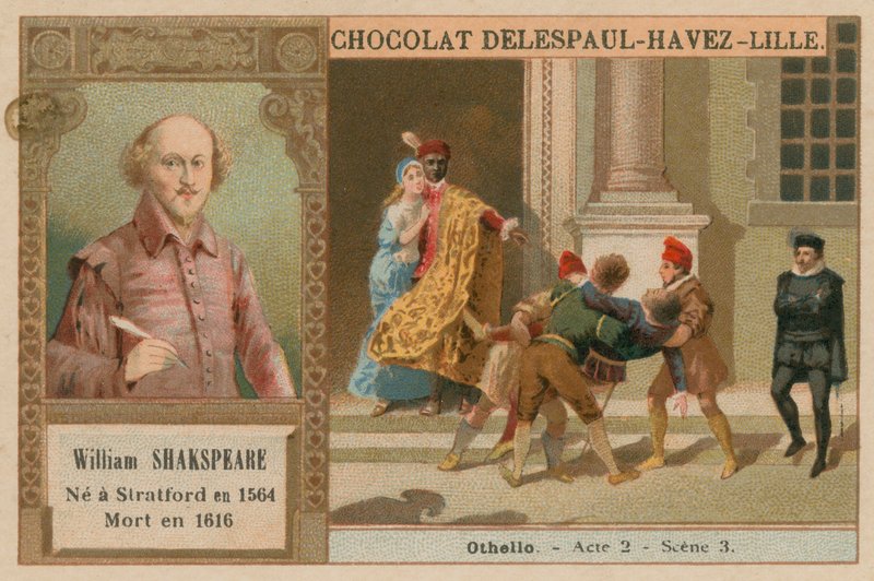 William Shakespeare door French School