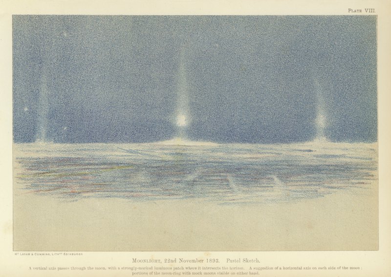 Maanlicht, 22 november 1893 door Fridtjof Nansen
