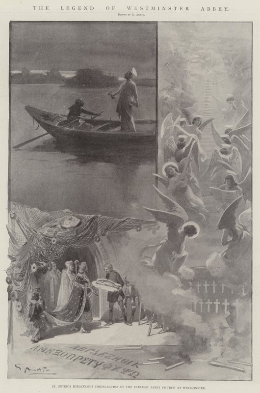 De legende van Westminster Abbey door G.S. Amato