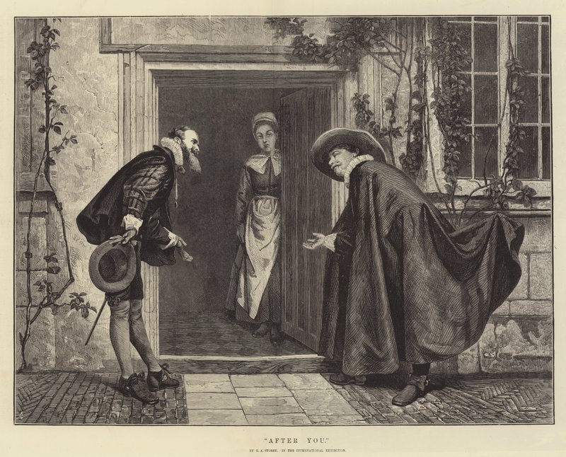 Na u, in de Internationale Tentoonstelling door George Adolphus Storey