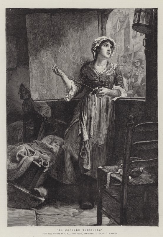 La Cocarde Tricolore door George Percy Jacomb Hood