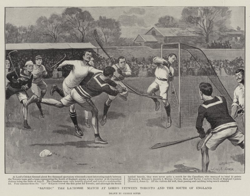Geredd! De Lacrosse Wedstrijd bij Lord
