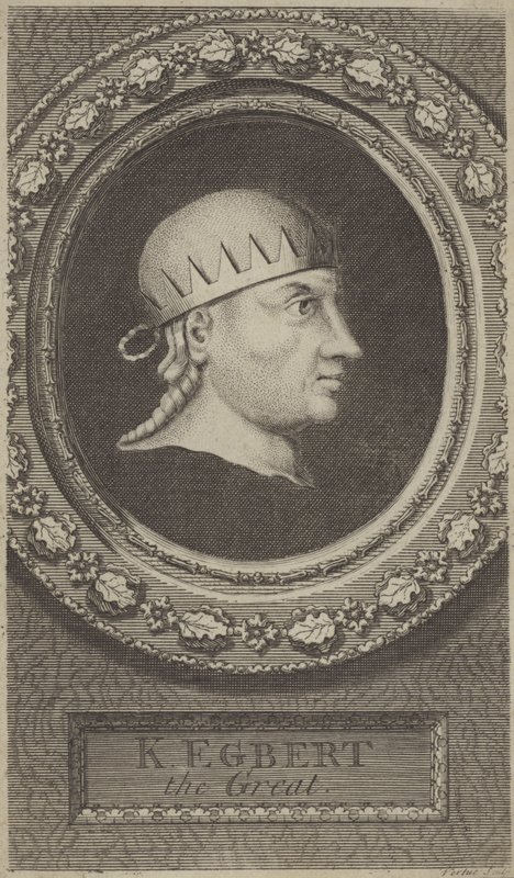 Egbert, koning van Wessex door George Vertue