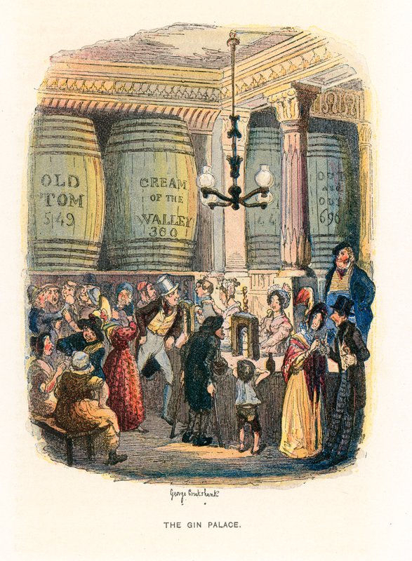 Illustratie voor Hard Times door George (after) Cruikshank