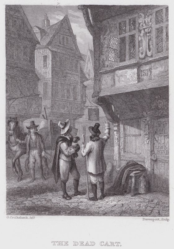 De Dode Kar door George (after) Cruikshank