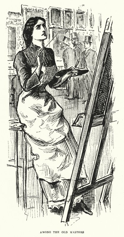 Illustratie voor Trilby door George du Maurier door George (after) Du Maurier