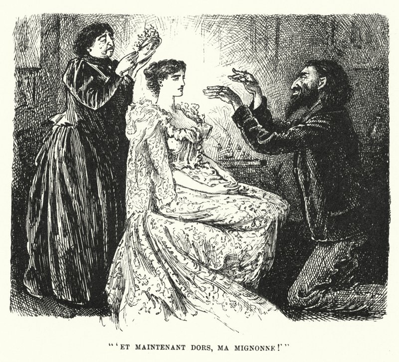 Illustratie voor Trilby door George du Maurier (gravure) door George (after) Du Maurier