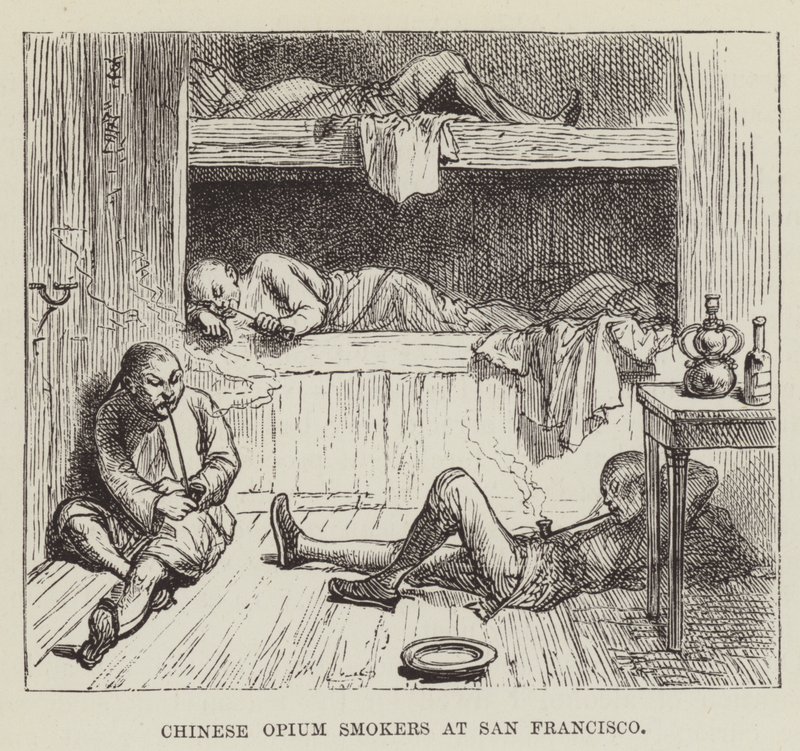 Chinese Opiumrokers in San Francisco door George Augustus Sala