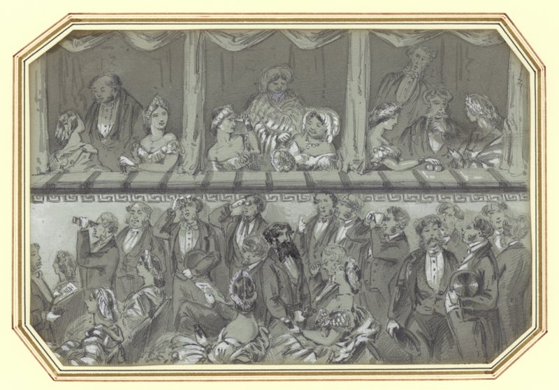 William McConnelll Haymarket Theatre door George Augustus Sala