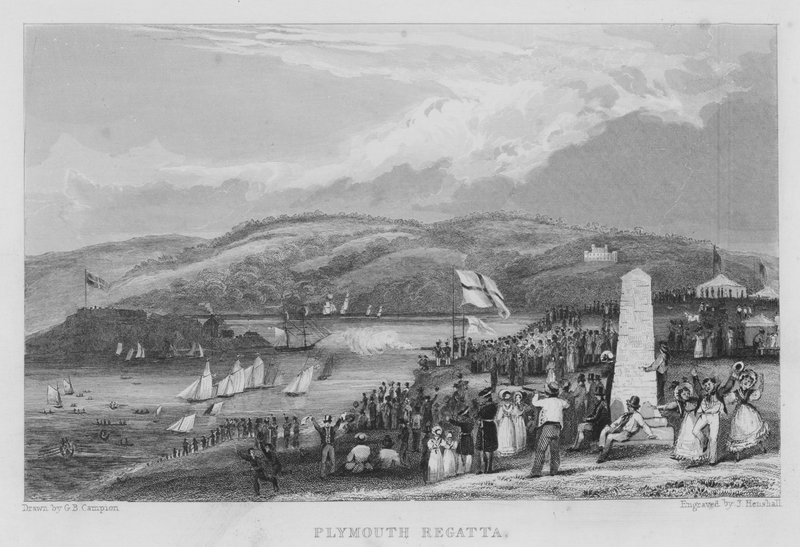 Plymouth Regatta door George Bryant Campion