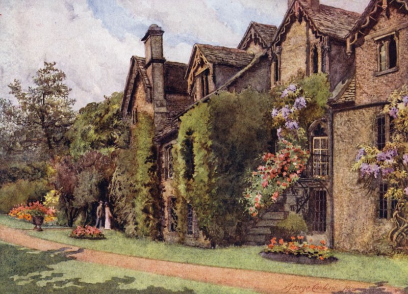 Oxford: De Oude Benedictijnse Gebouwen, Worcester College door George Carline