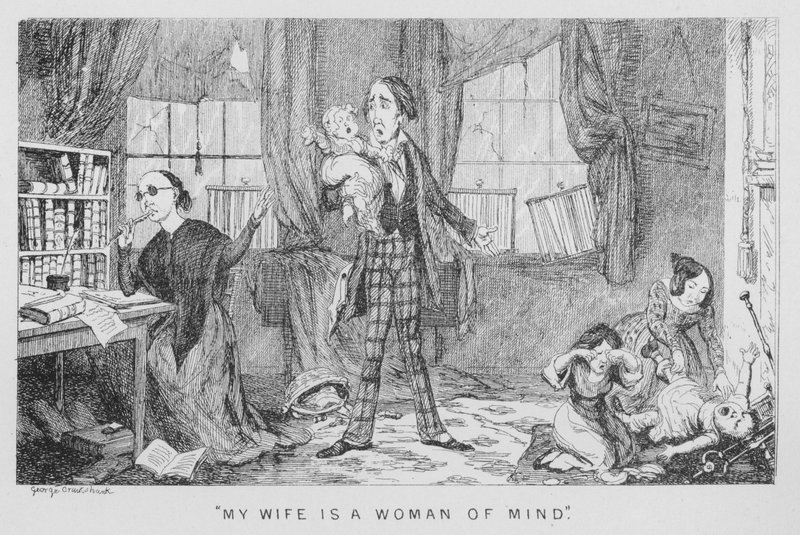 Mijn Vrouw Is Een Vrouw Van Geest? door George Cruikshank