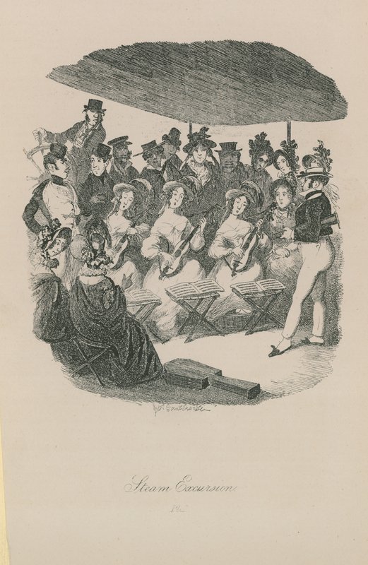 Stoomexcursie door George Cruikshank