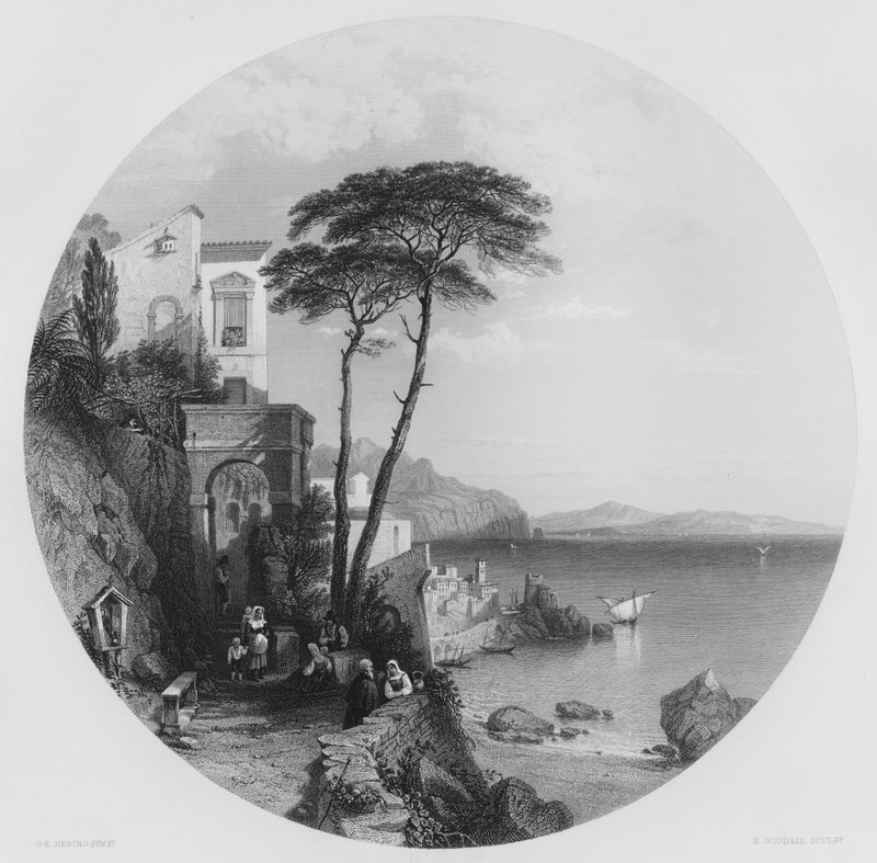 Amalfi door George Edwards Hering
