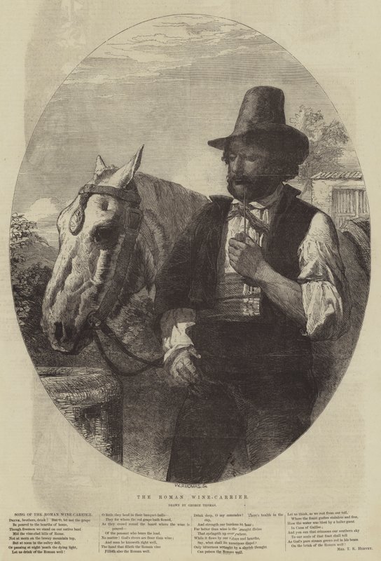 De Romeinse Wijn-Drager door George Housman Thomas