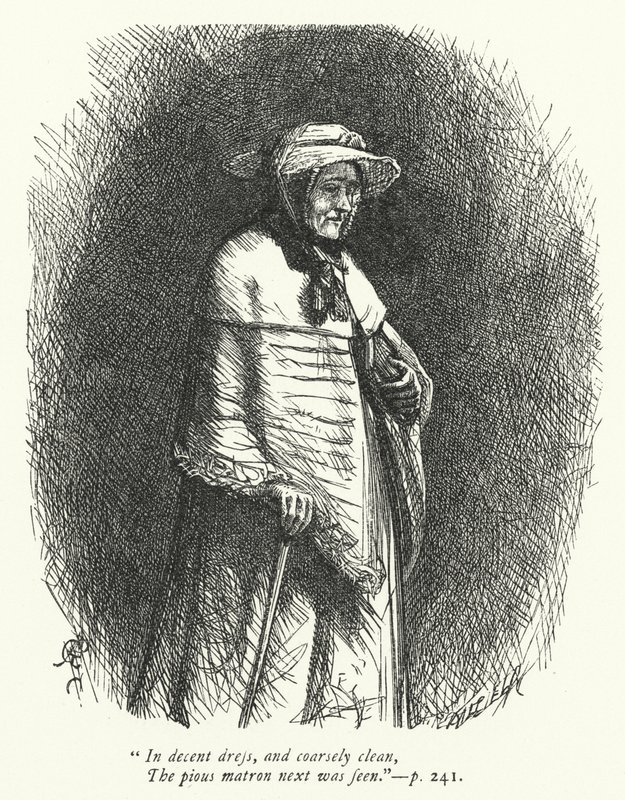 Illustratie voor Threnodia Augustalis door George John Pinwell
