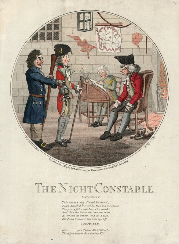 De nachtwacht door George Moutard Woodward