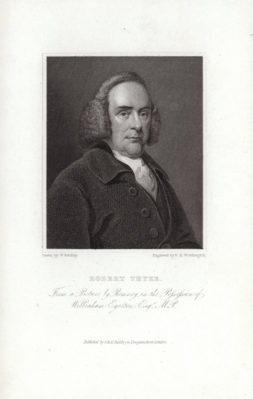 Robert Thyer door George Romney
