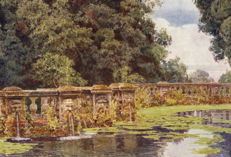 Italiaanse Tuinen: Villa Conti door George Samuel Elgood