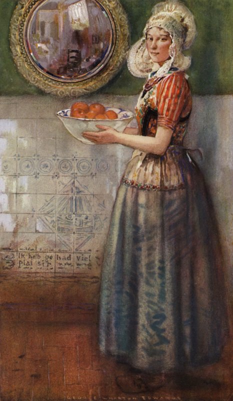 De Kom met Sinaasappels door George Wharton Edwards