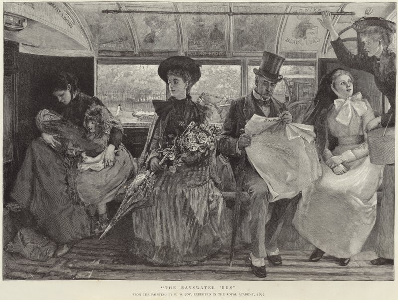 De Bayswater Bus door George William Joy
