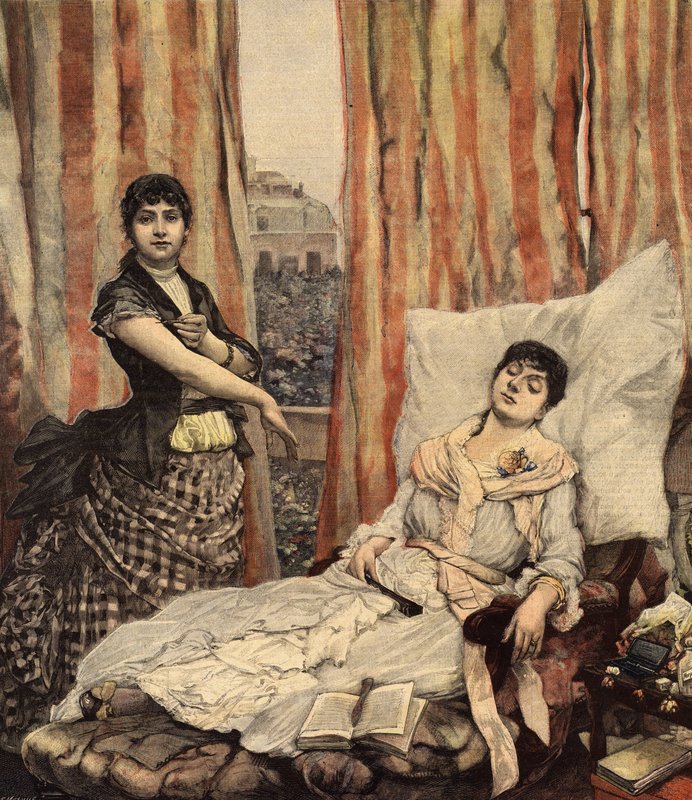 De morfineverslaafden door Georges Moreau de Tours
