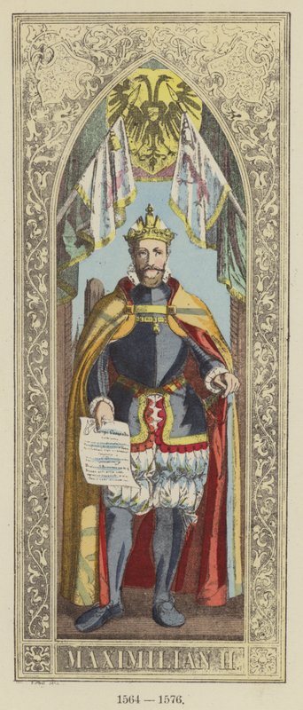 Maximiliaan II, 1564-1576 door German School