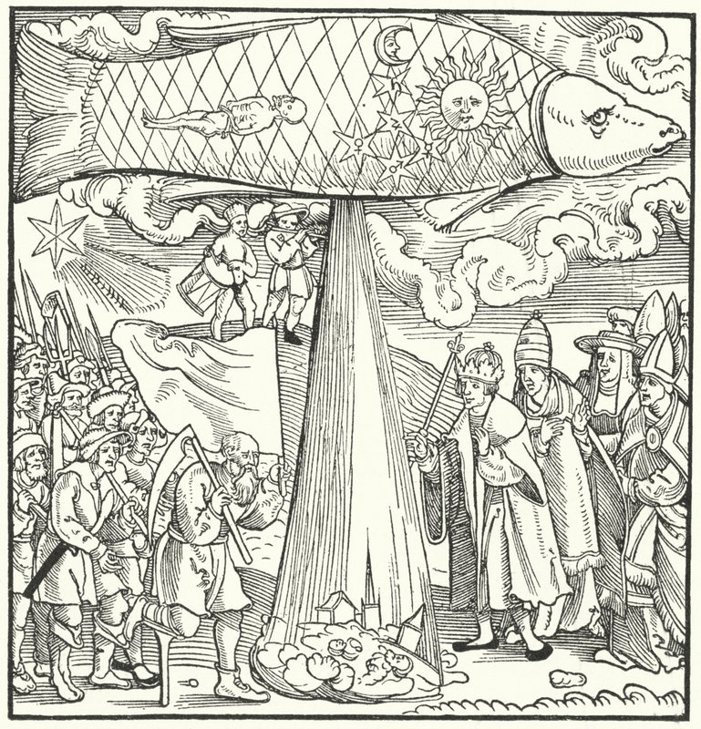 Scène die de Duitse Boerenoorlog van 1524-1525 voorspelt door German School