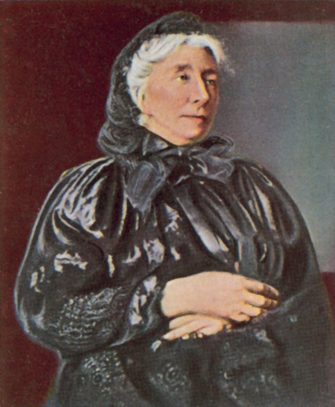 Cosima Wagner, tweede vrouw van Richard Wagner (ingekleurde foto) door German Photographer