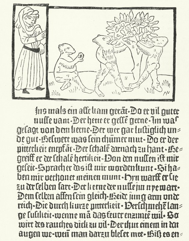 Een scène uit het boek 