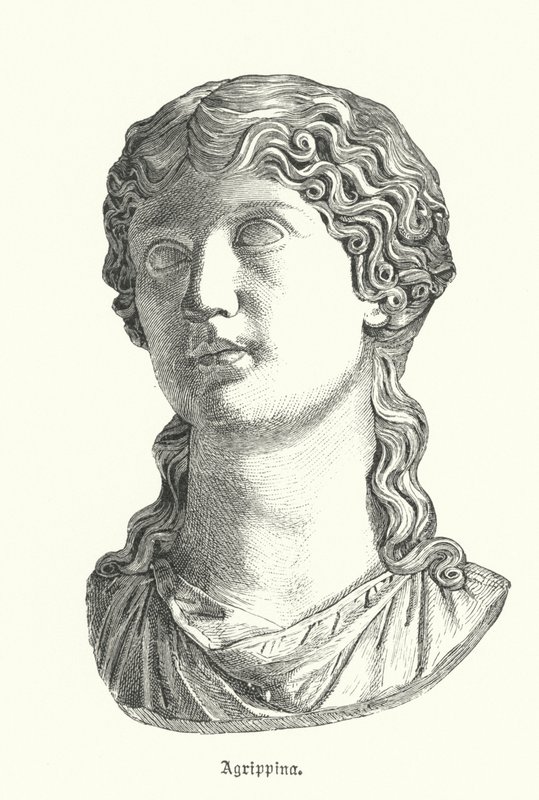 Agrippina de Oudere, vrouw van de Romeinse generaal Germanicus en moeder van keizer Caligula door German School
