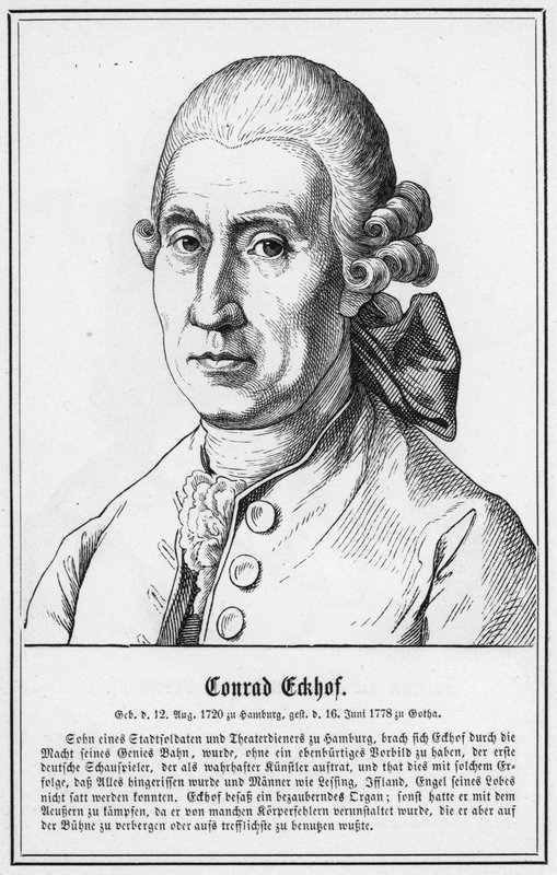 Conrad Eckhof door German School