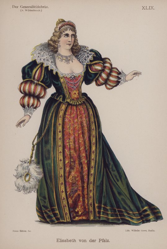 Elisabeth van de Palts, uit Der Generalfeldoberst van Ernst von Wildenbruch door German School