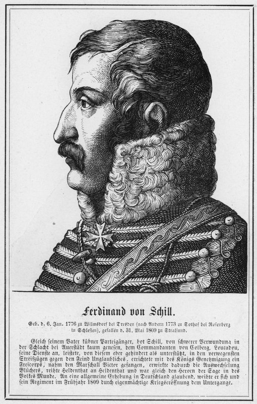 Ferdinand von Schill door German School