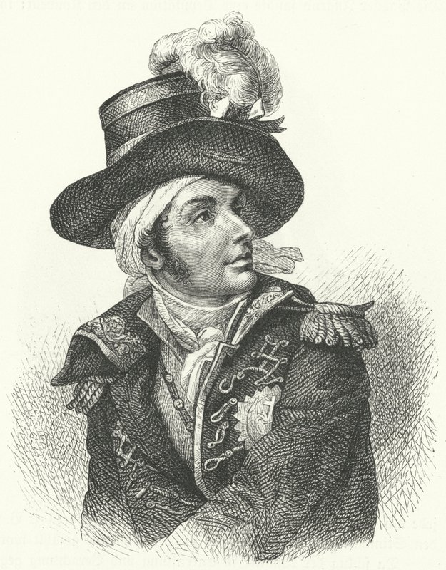 François de Charette, Franse royalistische soldaat en politicus, een van de leiders van de Vendée-opstand tegen het Franse revolutionaire regime door German School
