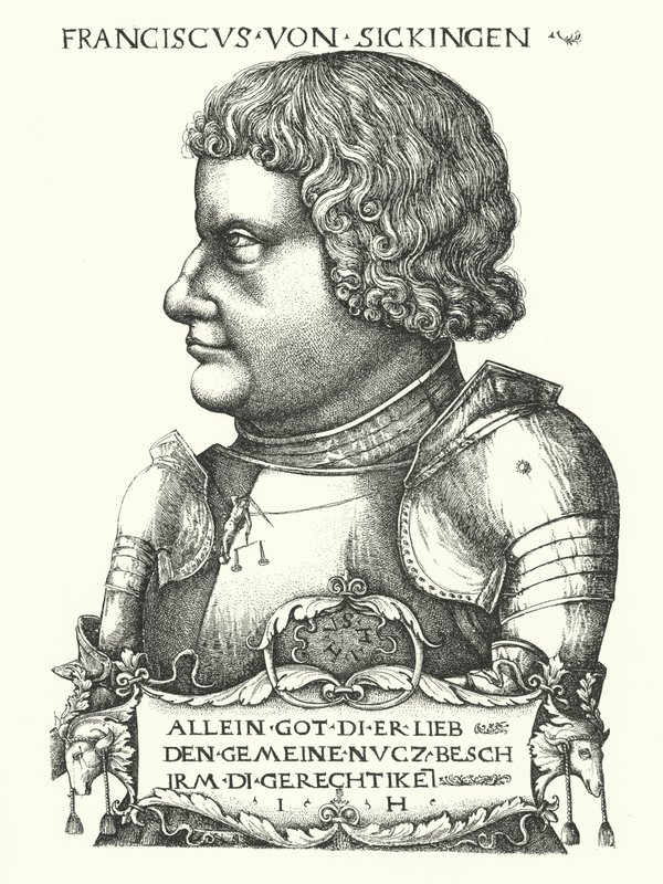 Franz von Sickingen, Duitse ridder uit de Reformatieperiode door German School