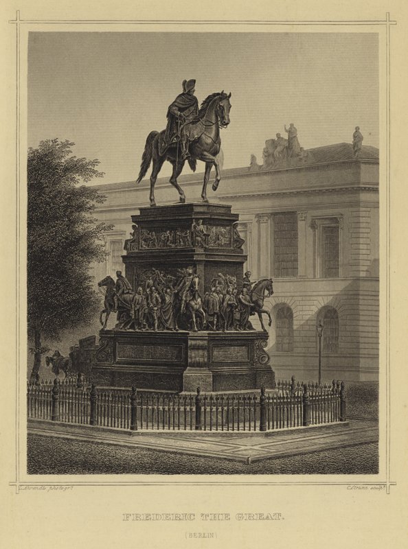 Frederik de Grote, Berlijn door German School