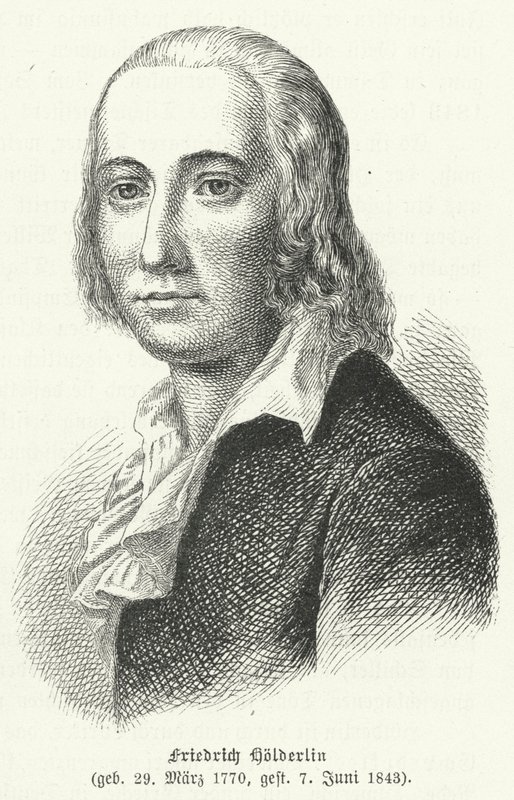 Friedrich Hölderlin, Duitse dichter en filosoof door German School