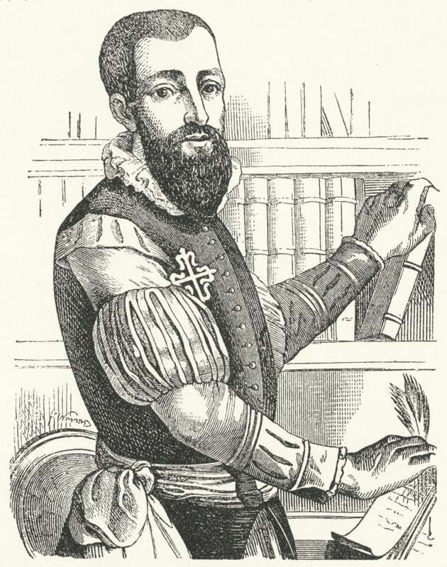 Garcilaso de la Vega, Spaanse dichter en soldaat (gravure) door German School