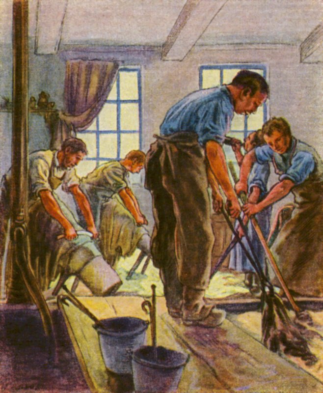Leerlooiers en kleurders door German School